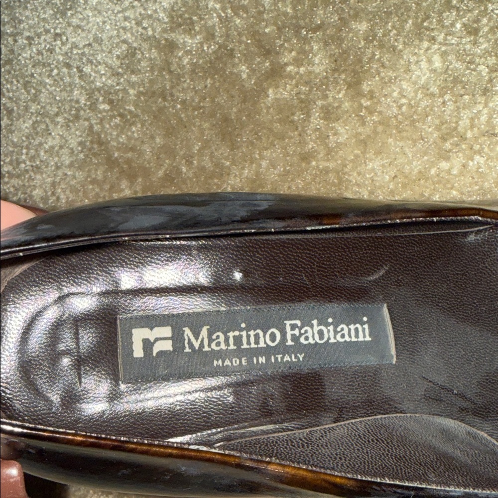 Marino Fabiani - made in Italy - Women's Brown Heels​ - size 7 - Picture 7 of 9